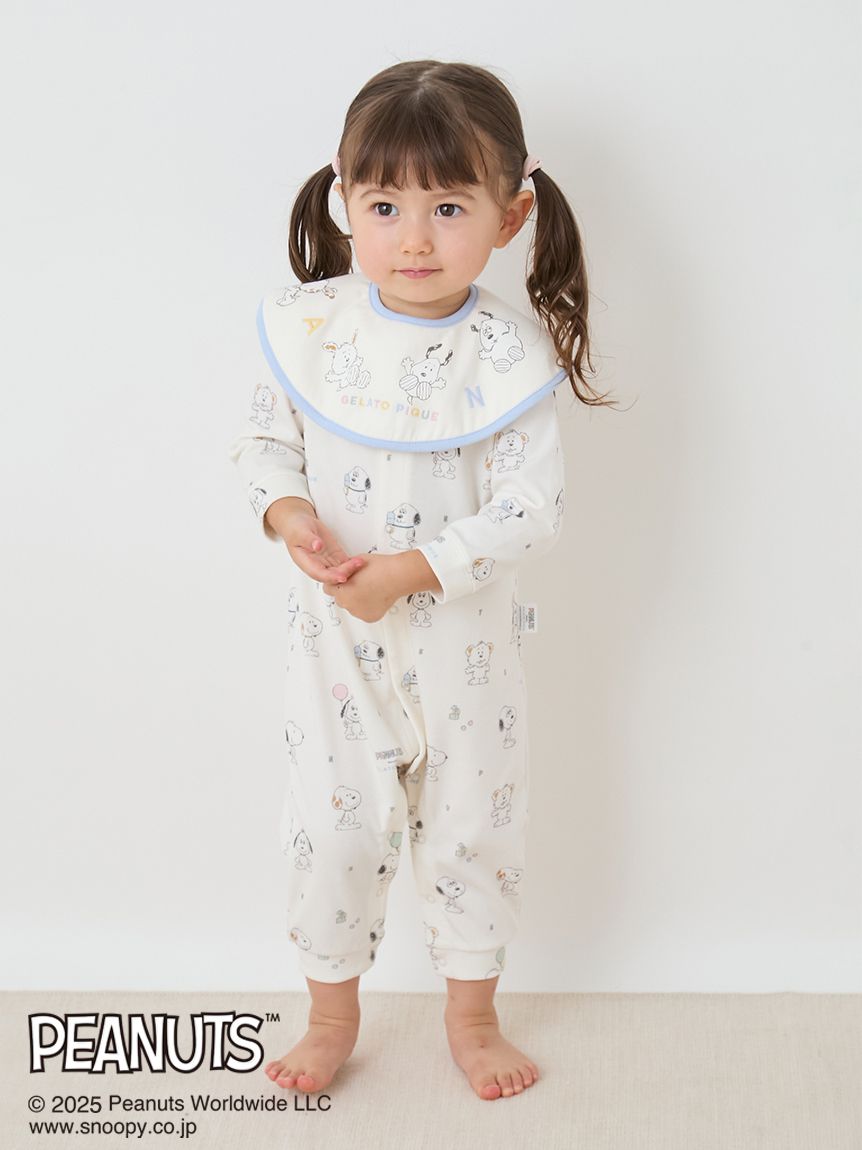 PEANUTS PUPPIES】【BABY】総柄ロンパース(ロンパース)｜ルームウェア