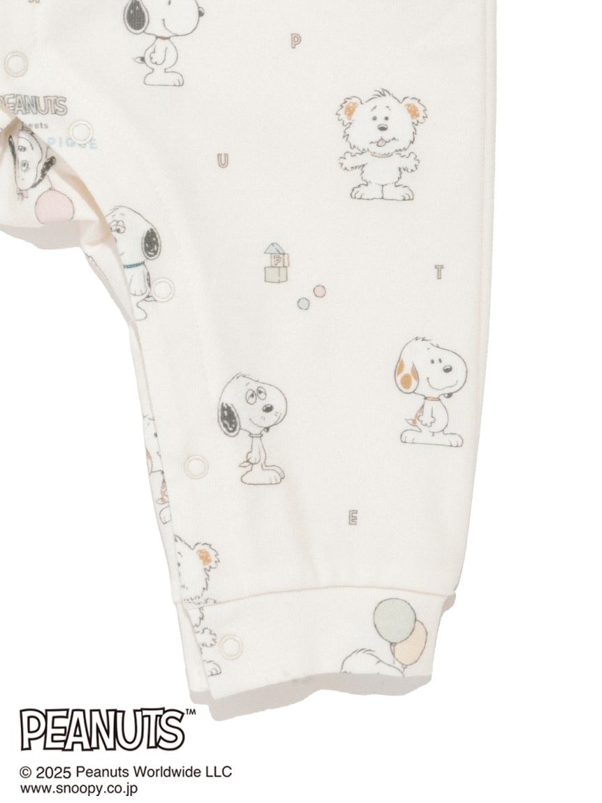 PEANUTS PUPPIES】【BABY】総柄ロンパース(ロンパース)｜ルームウェア