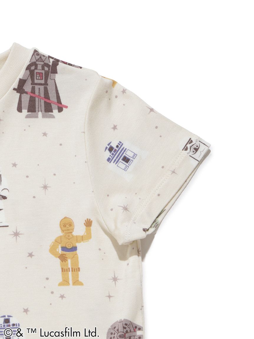 STAR WARS】【ベビー】総柄半袖ロンパース(ロンパース)｜ルームウェア