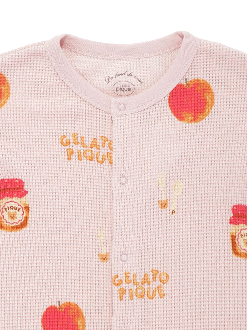 BABY】リンゴ柄ロンパース(ロンパース)｜ルームウェア・パジャマ通販の