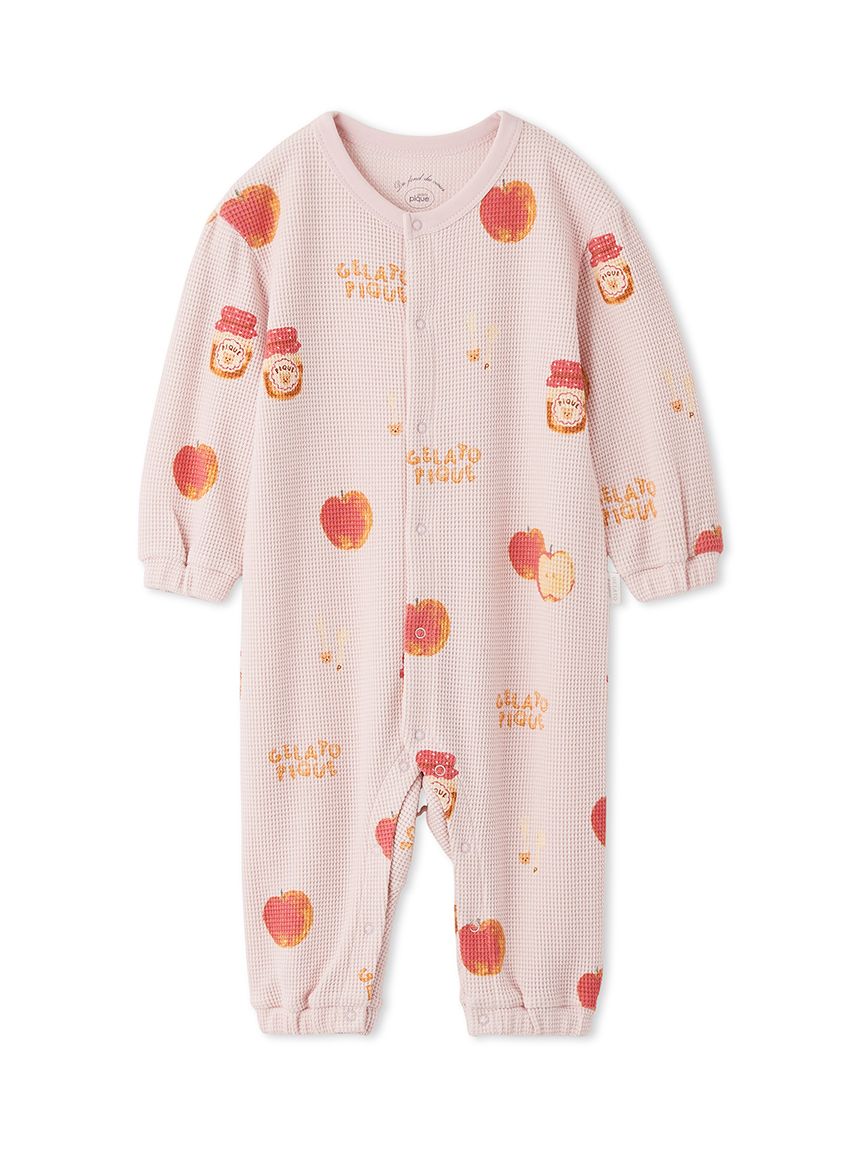 BABY】リンゴ柄ロンパース(ロンパース)｜ルームウェア・パジャマ通販の