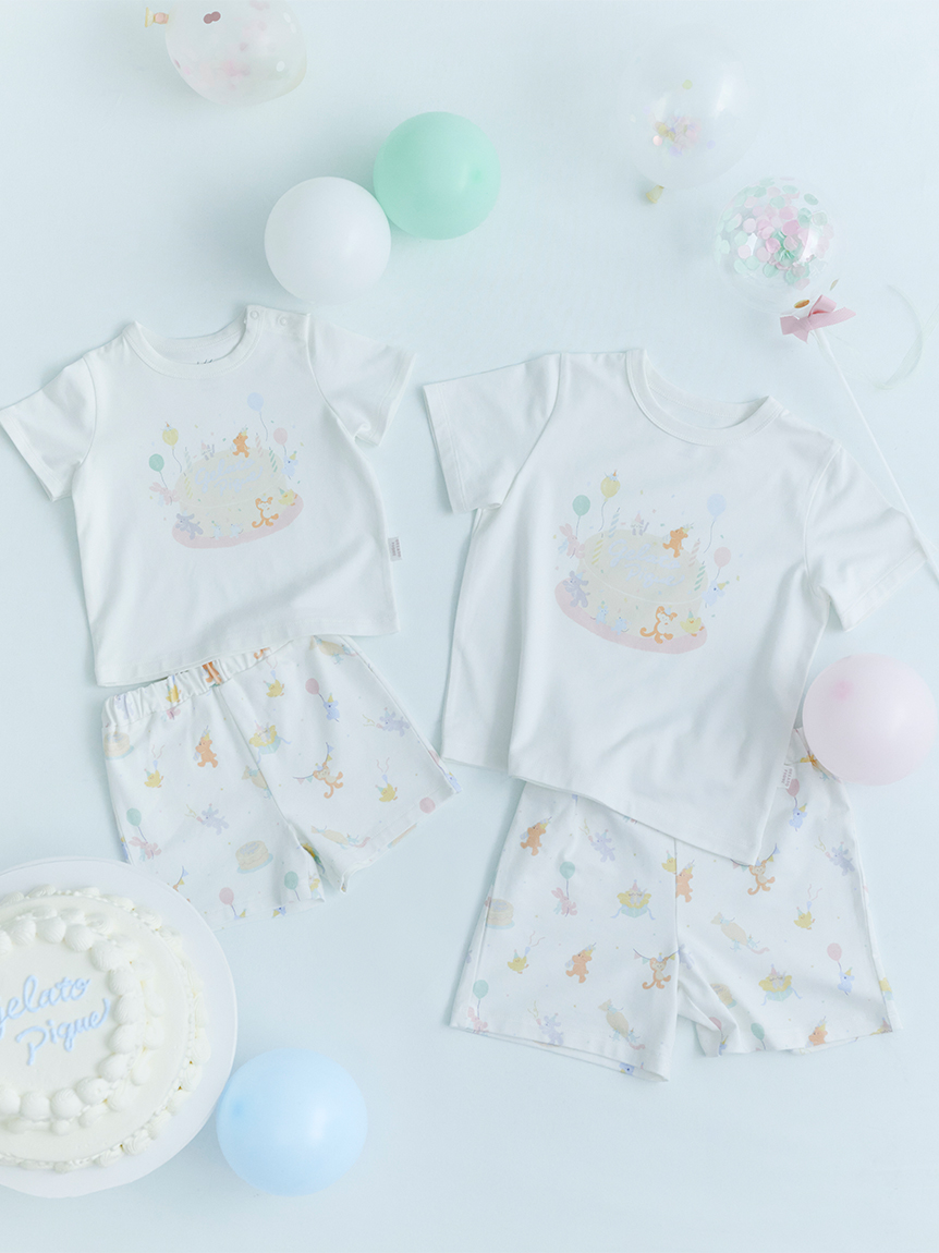 販路限定】【BABY】アニバーサリー柄ショートパンツ(ショート