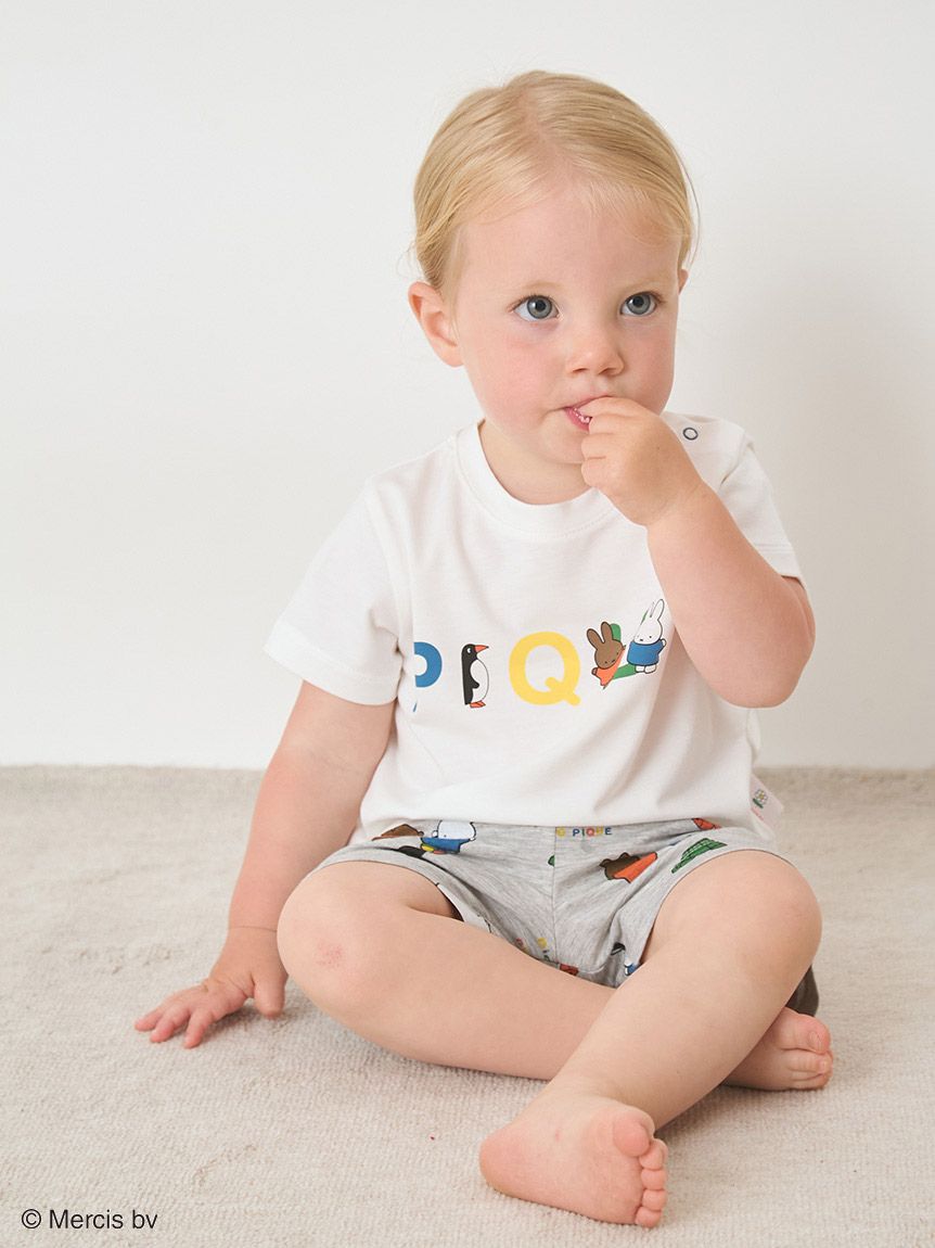 ミッフィー　ジェラートピケ　総柄ショートパンツ Dick Bruna】【接触冷感】総柄ショートパンツ(ショートパンツ