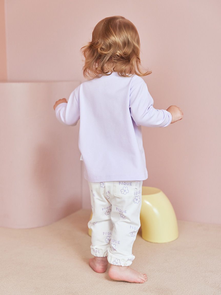 BABY】ペイント柄ロングパンツ(ロングパンツ)｜ルームウェア・パジャマ