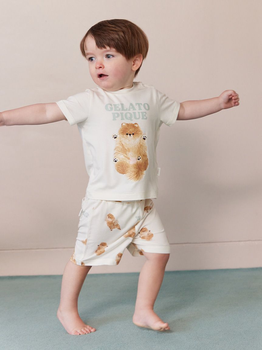 BABY】ドッグ柄ショートパンツ(ショートパンツ)｜ルームウェア