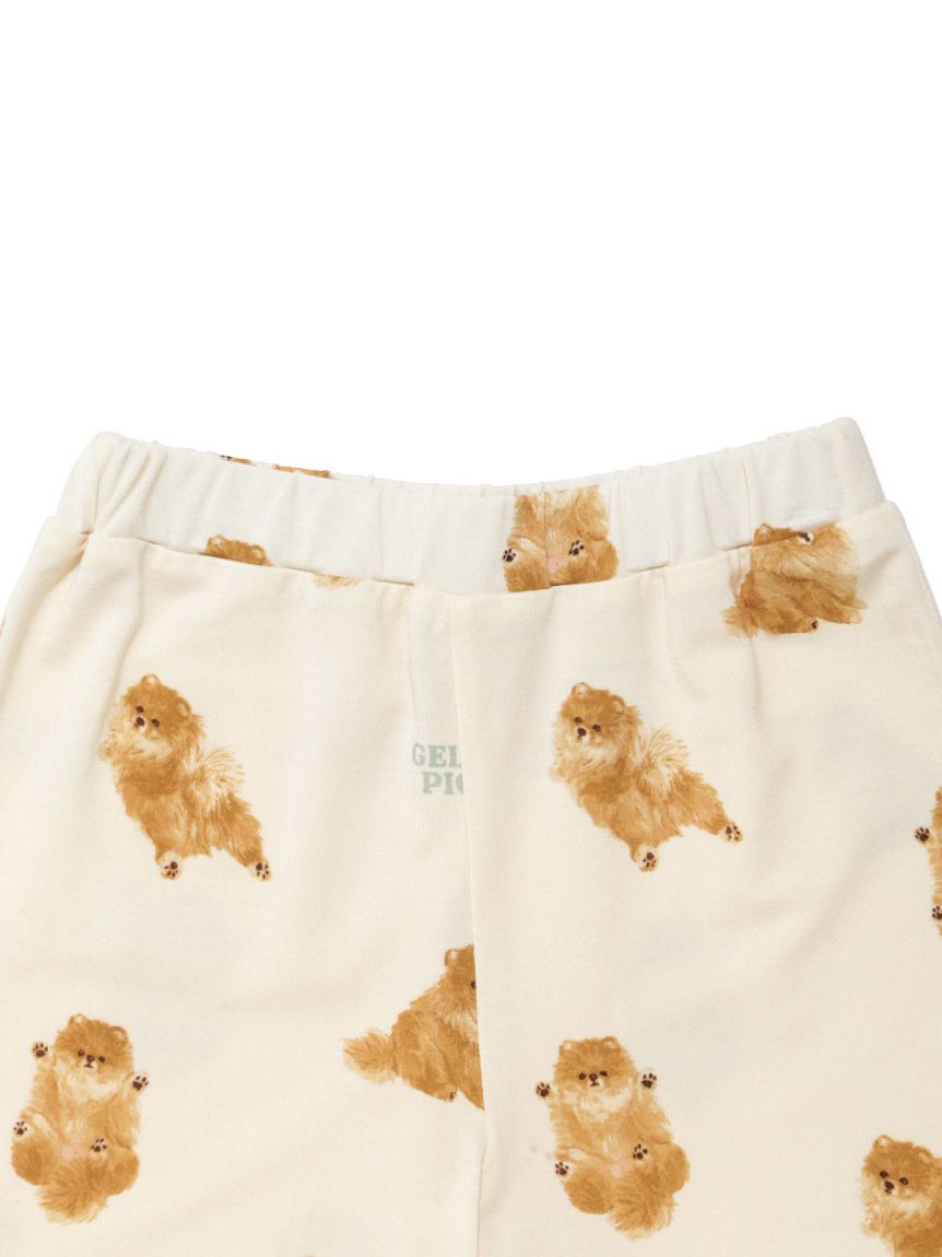 BABY】ドッグ柄ショートパンツ(ショートパンツ)｜ルームウェア
