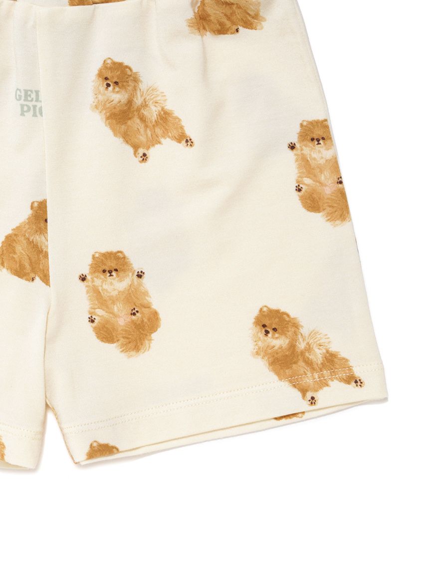 BABY】ドッグ柄ショートパンツ(ショートパンツ)｜ルームウェア