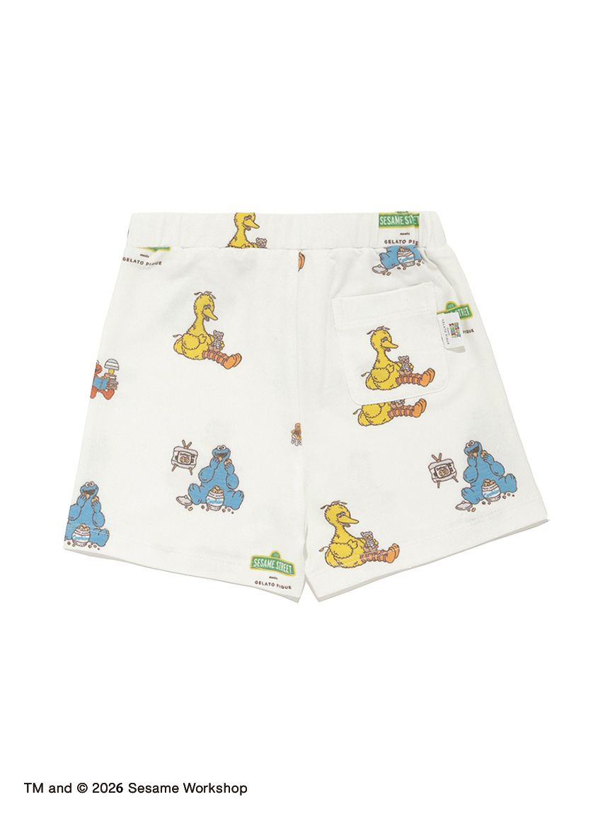 SESAME STREET】【BABY】総柄ショートパンツ(ショートパンツ)｜ルーム