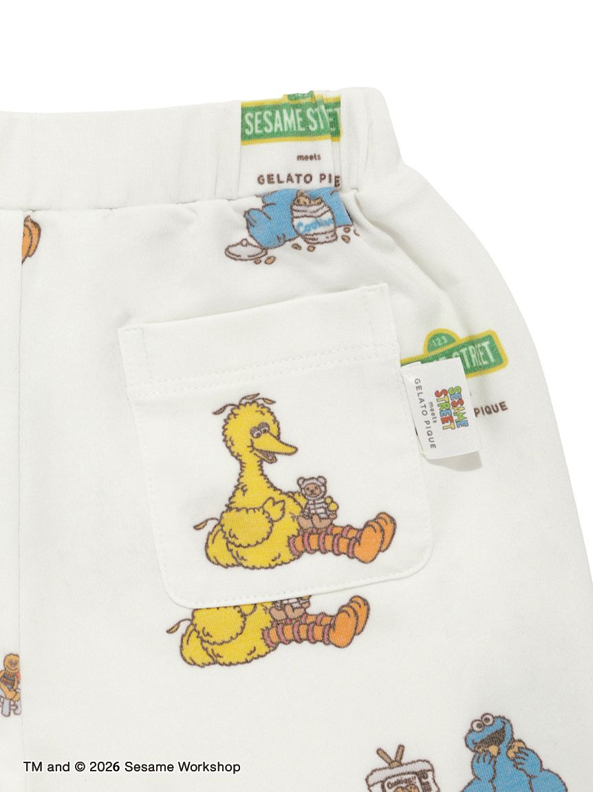 SESAME STREET】【BABY】総柄ショートパンツ(ショートパンツ)｜ルーム