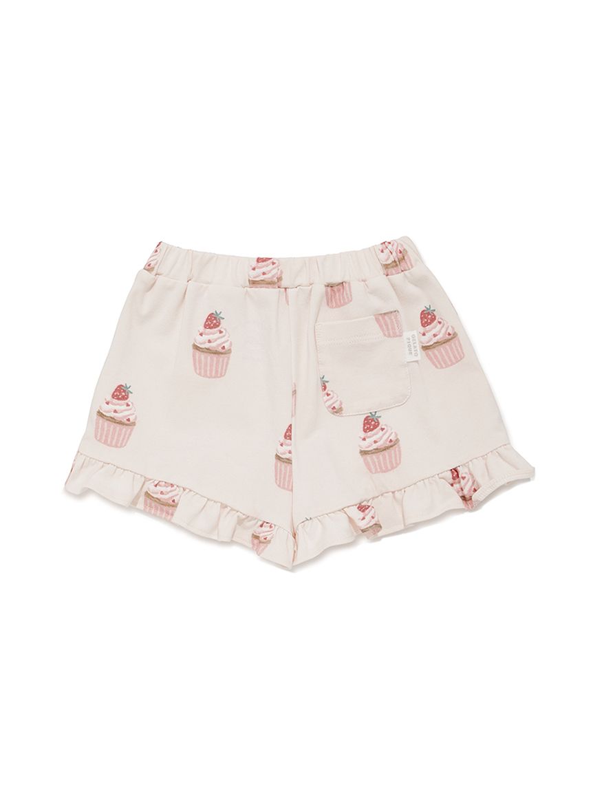 BABY】カップケーキ柄ショートパンツ(ショートパンツ)｜ルームウェア