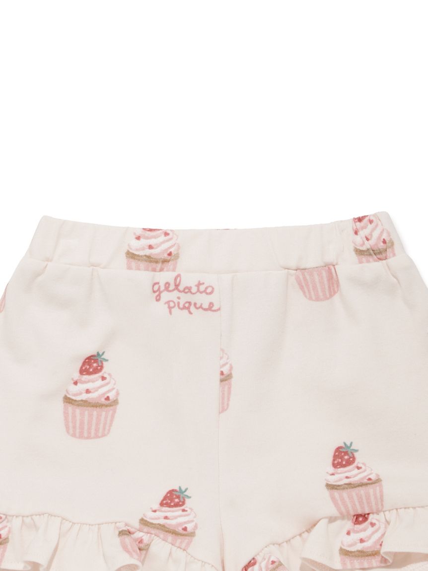 BABY】カップケーキ柄ショートパンツ(ショートパンツ)｜ルームウェア