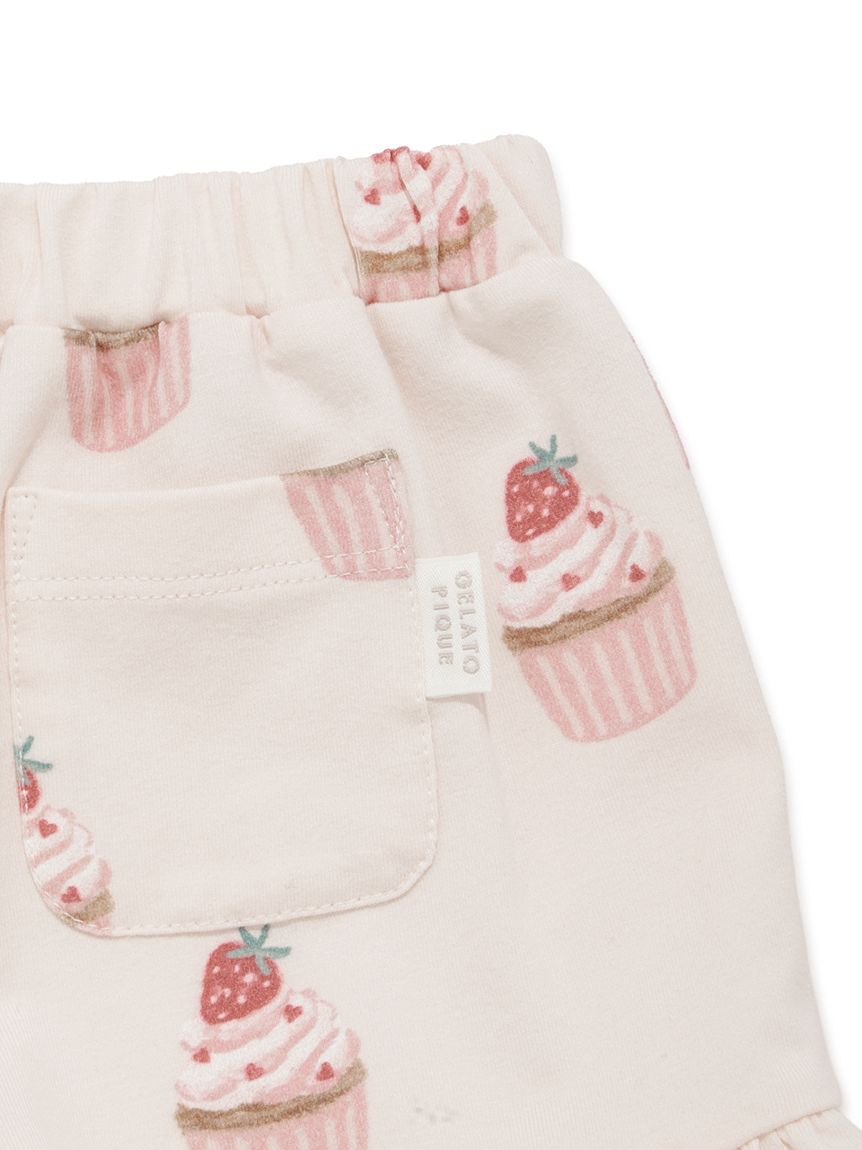 BABY】カップケーキ柄ショートパンツ(ショートパンツ)｜ルームウェア