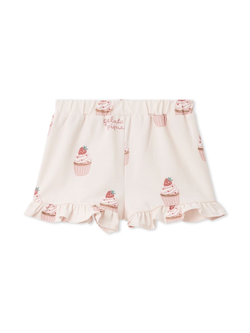 BABY】カップケーキ柄ショートパンツ(ショートパンツ)｜ルームウェア