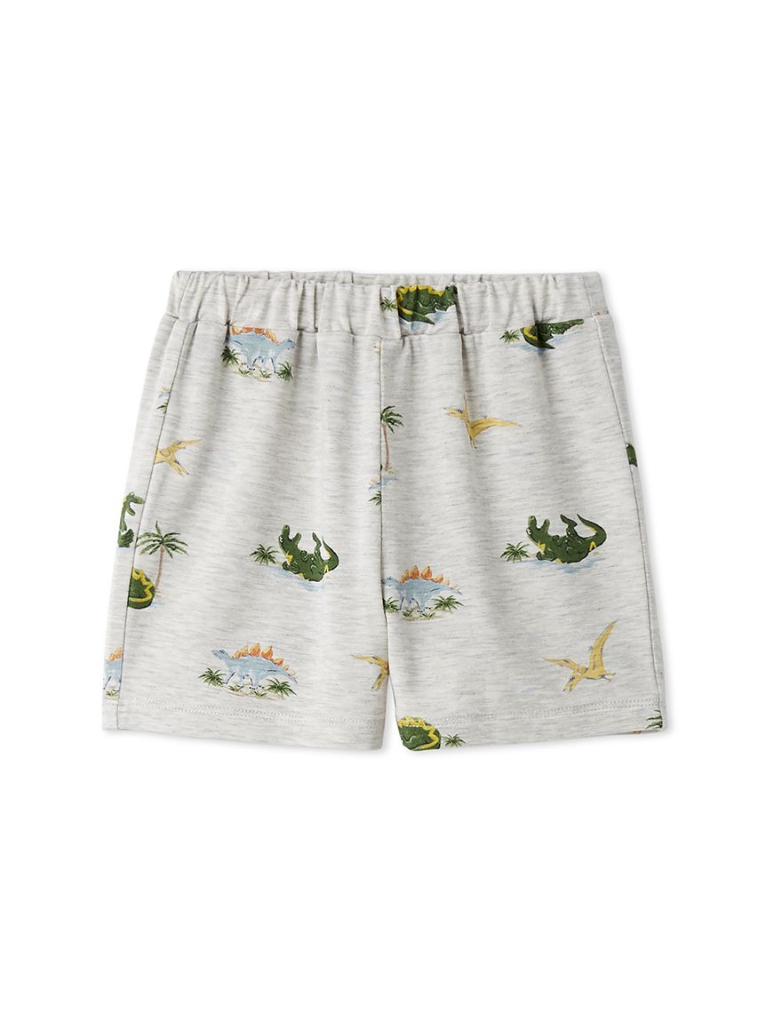 BABY】【接触冷感】スリーピングダイナソー柄ショートパンツ(ショート