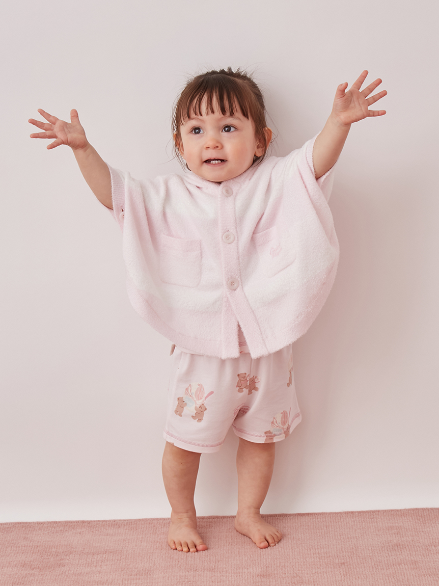BABY】【接触冷感】アイスクリームベア柄ショートパンツ(ショート