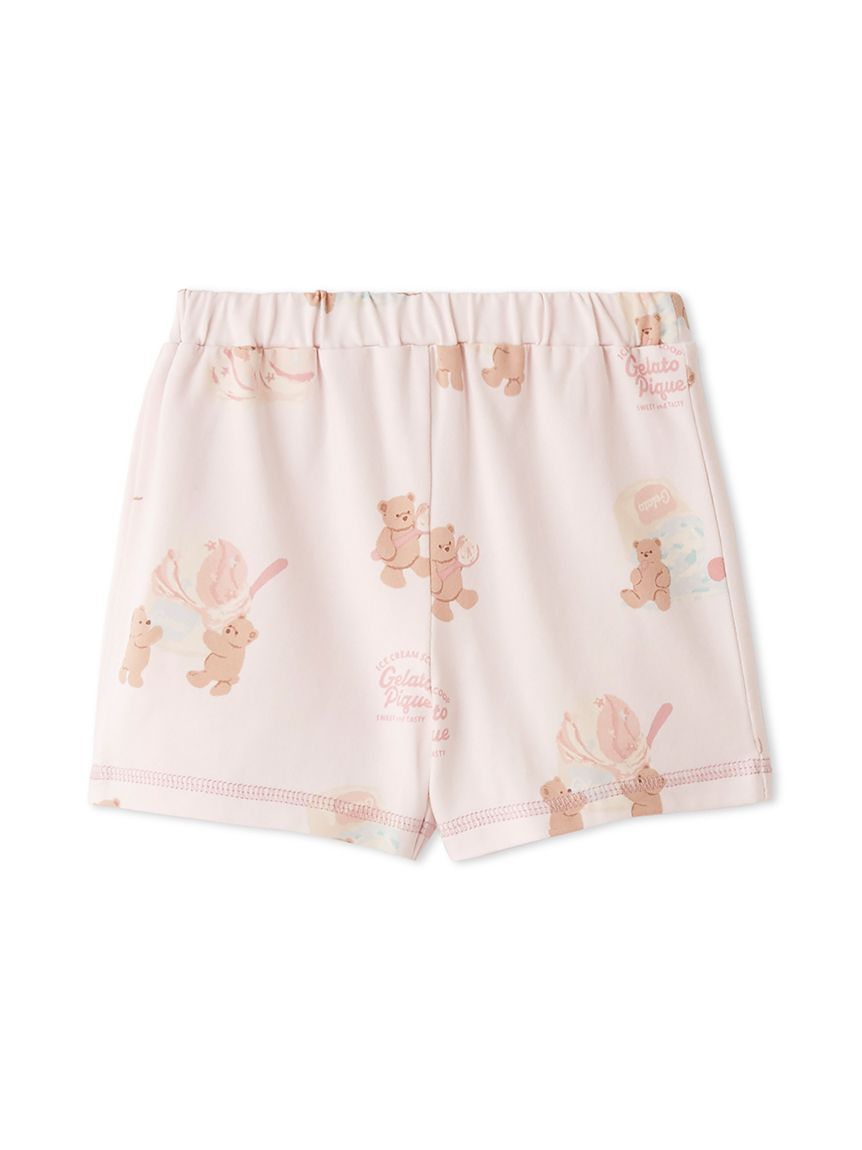 BABY】【接触冷感】アイスクリームベア柄ショートパンツ(ショート