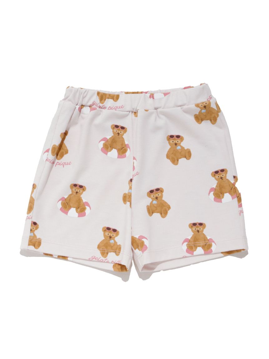 BABY】【接触冷感】サマーベア柄ショートパンツ(ショートパンツ