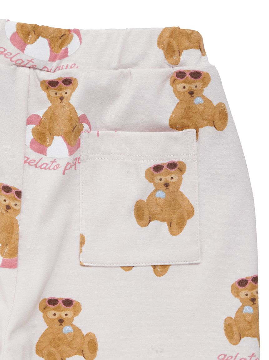 BABY】【接触冷感】サマーベア柄ショートパンツ(ショートパンツ