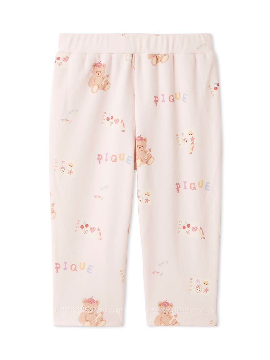 BABY】ドローイングベア柄ロングパンツ(ロングパンツ)｜ルームウェア