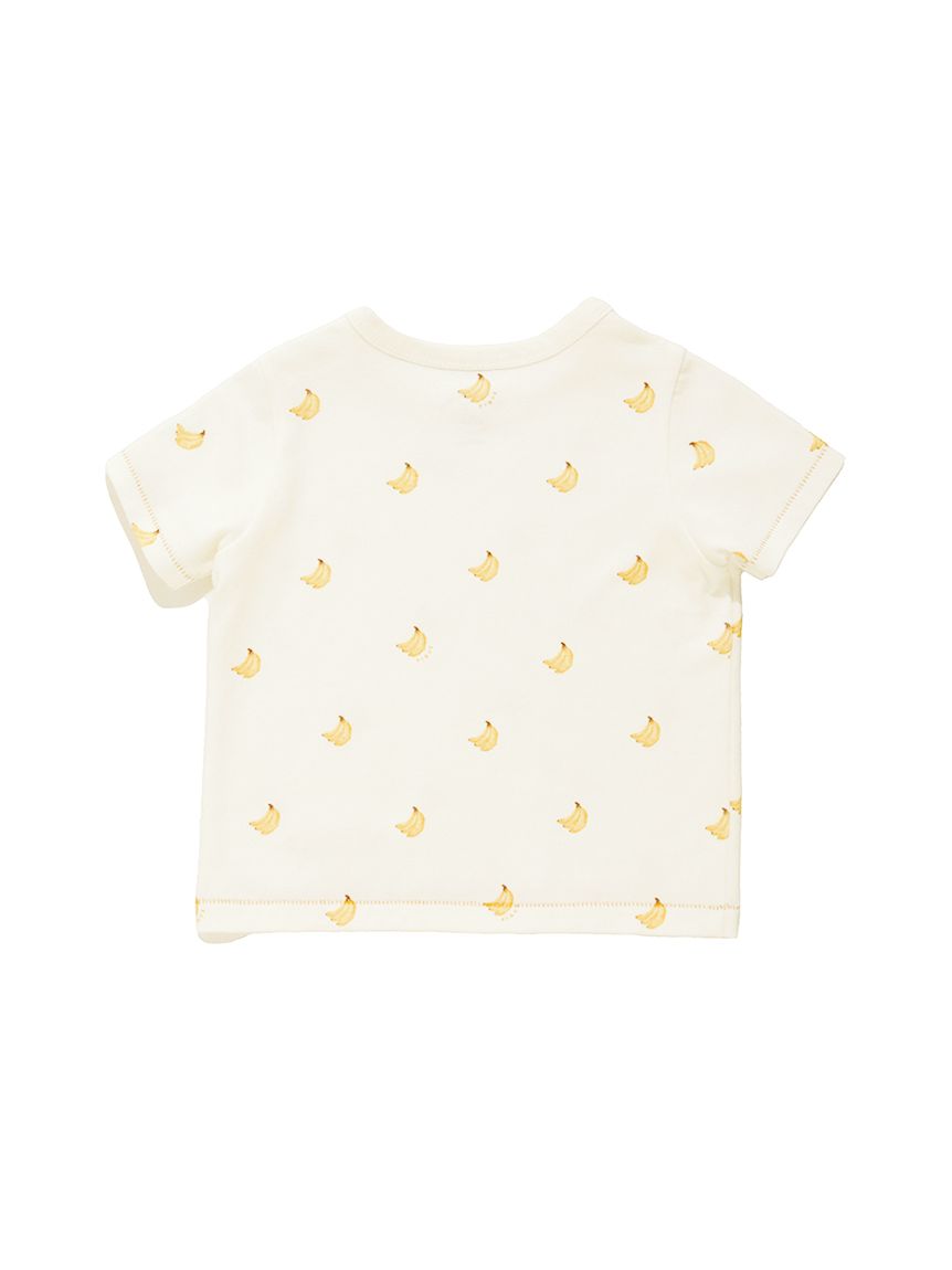 新品未着用★ジェラートピケ★ベビー服・バナナ柄カバーオール・車パンダ柄3点セット gelato pique ジェラートピケ ベビー BABY バナナ柄ロンパース