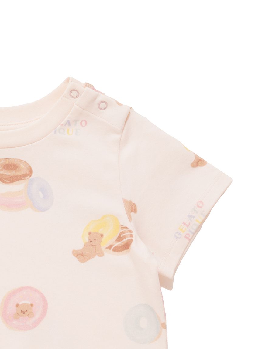 ドーナツベア Tシャツ 新品未使用 ジェラートピケ 正規品 新品未使用 ジェラートピケ ドーナツベアワンポイントT