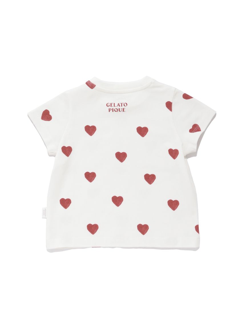 Ari♡ さん専用　gelato pique ハート柄　ハート BABY】ハート柄Tシャツ(カットソー＆Tシャツ)｜ルームウェア