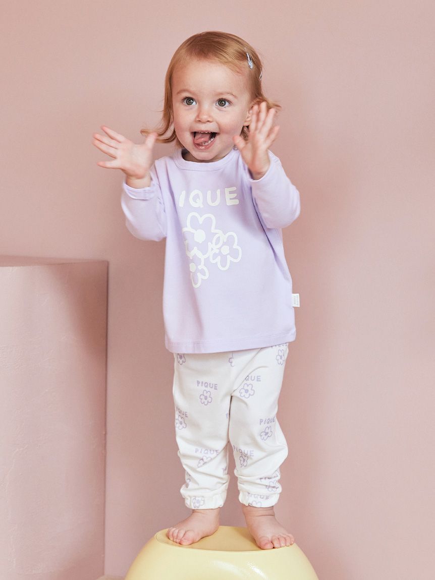 BABY】ペイントワンポイントロンT(カットソー＆Tシャツ)｜ルーム