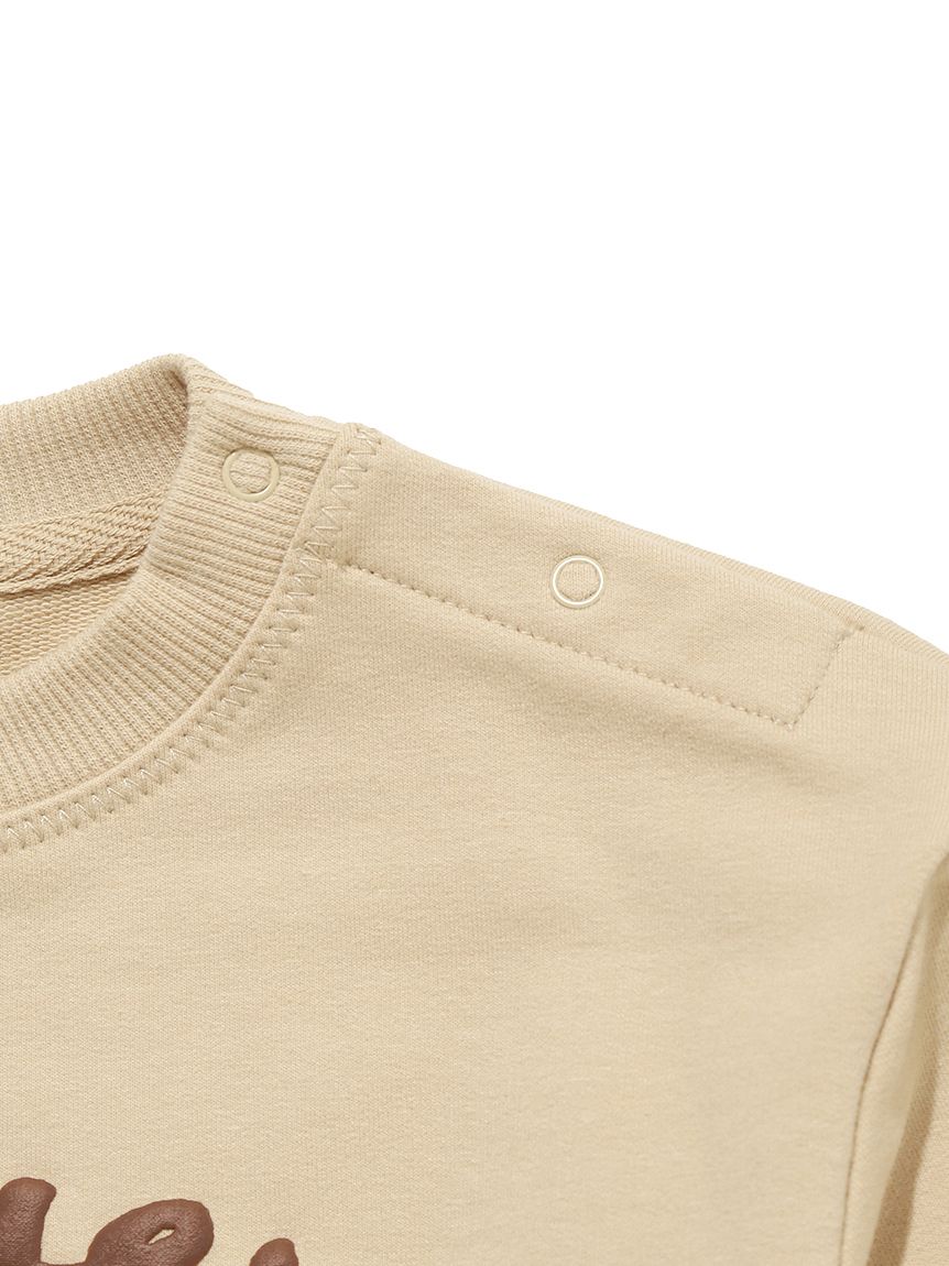 多*田様 BABY シャーメインOP ベージュ BABY】裏毛ワンポイントプルオーバー(カットソー＆Tシャツ)｜ルーム