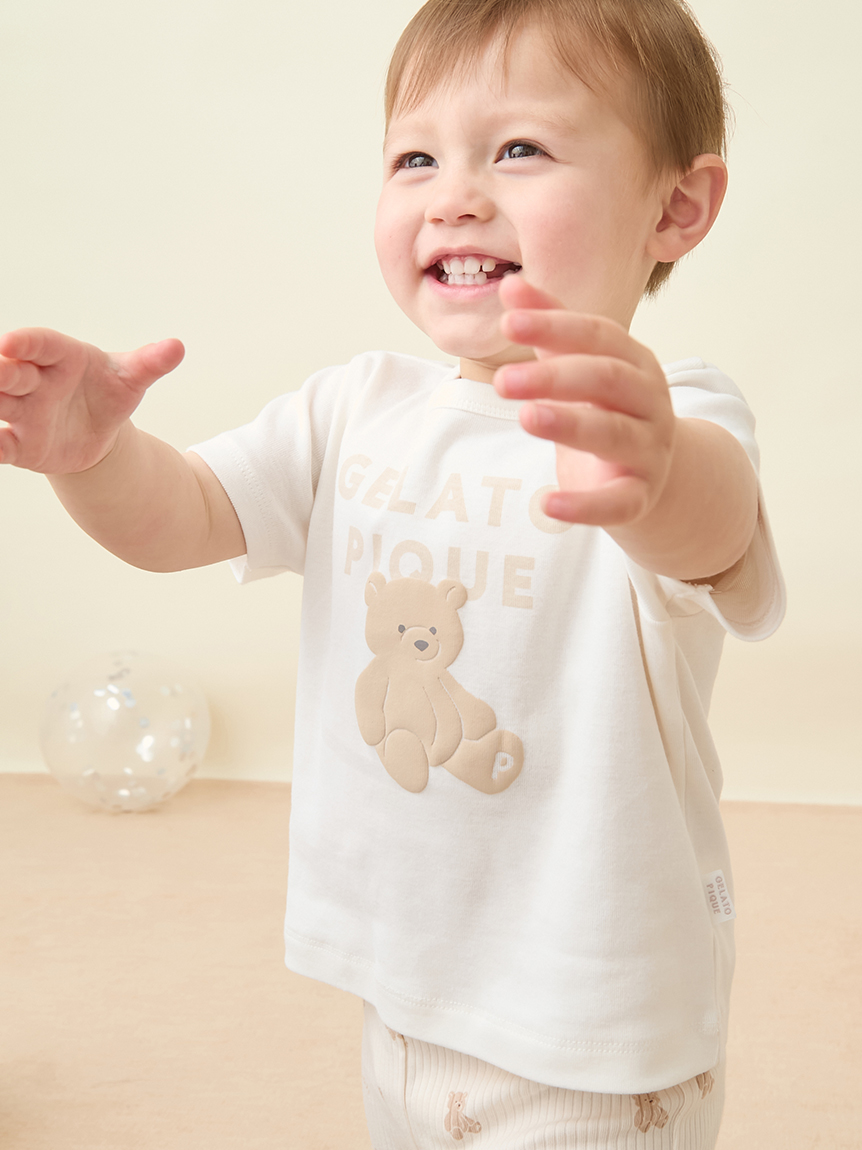 BABY】ぬいぐるみワンポイントTシャツ(カットソー＆Tシャツ)｜ルーム