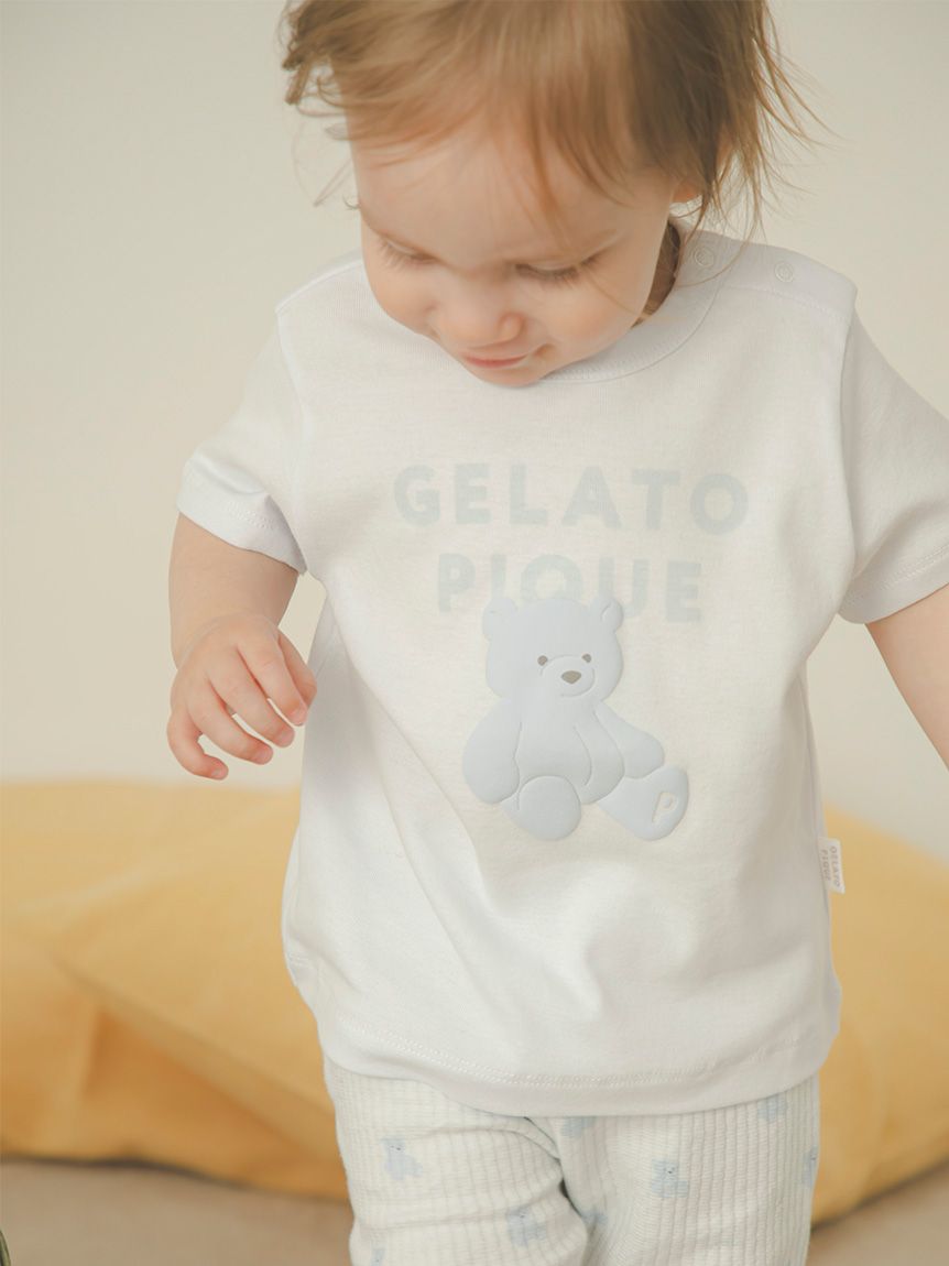 BABY】ぬいぐるみワンポイントTシャツ(カットソー＆Tシャツ