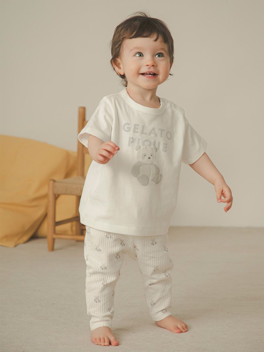 BABY】ぬいぐるみワンポイントTシャツ(カットソー＆Tシャツ