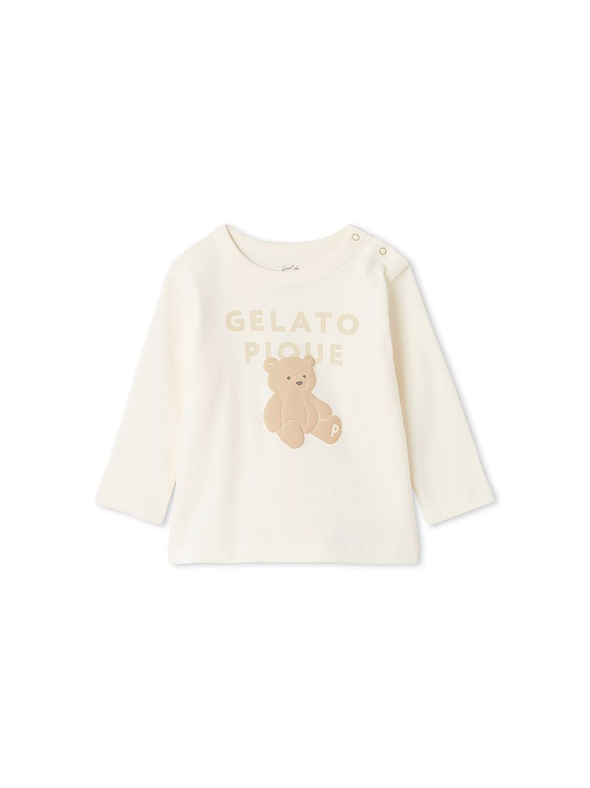 BABY】ぬいぐるみワンポイントロンT(カットソー＆Tシャツ