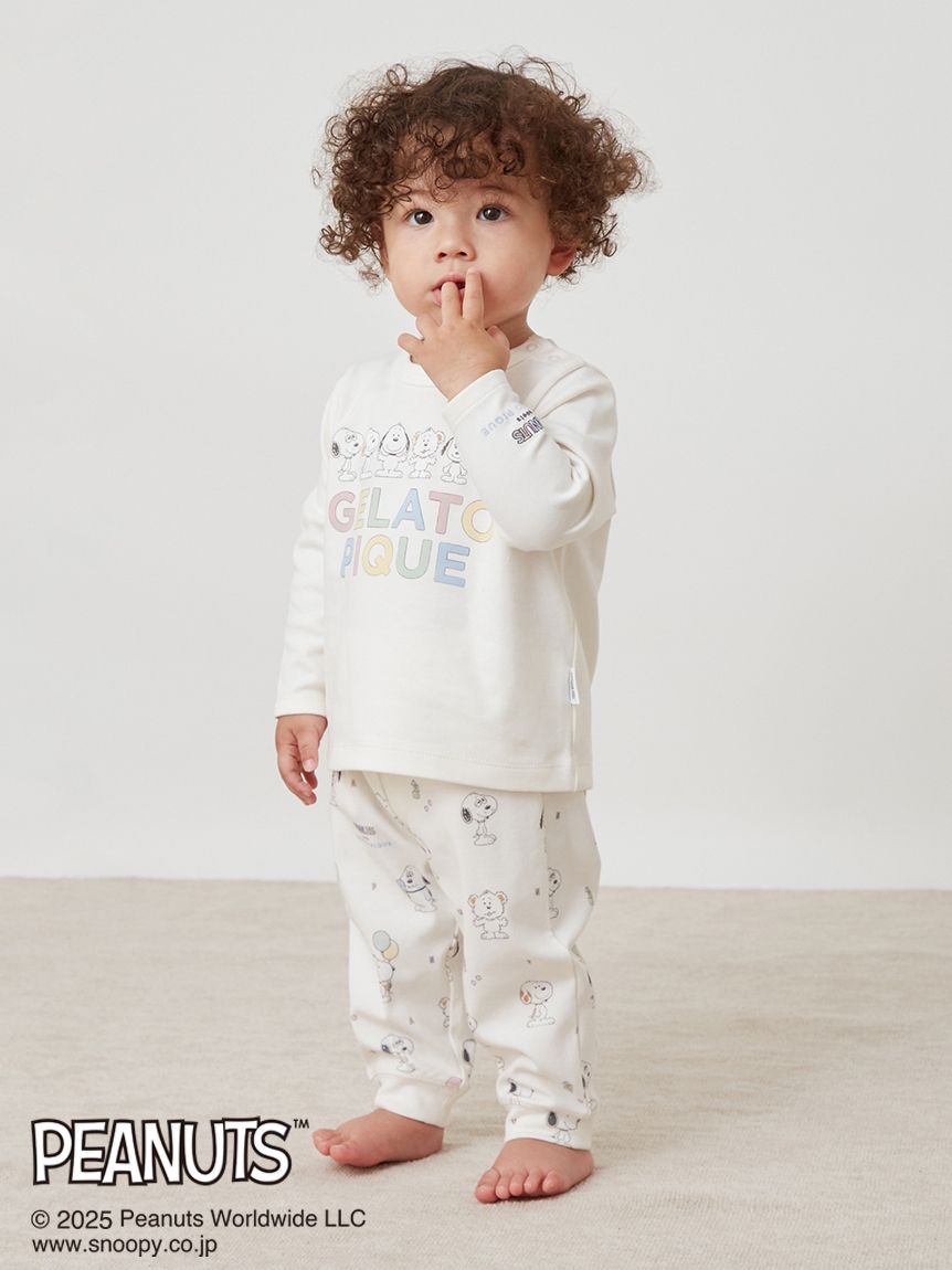 PEANUTS PUPPIES】【BABY】ワンポイントロンT(カットソー＆Tシャツ