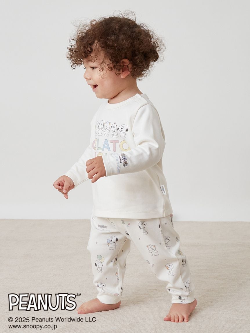 PEANUTS PUPPIES】【BABY】ワンポイントロンT(カットソー＆Tシャツ