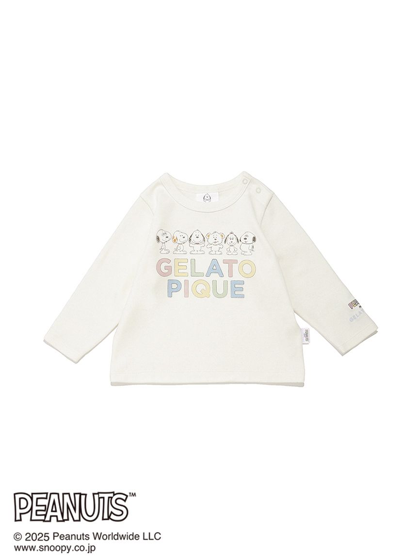 PEANUTS PUPPIES】【BABY】ワンポイントロンT(カットソー＆Tシャツ