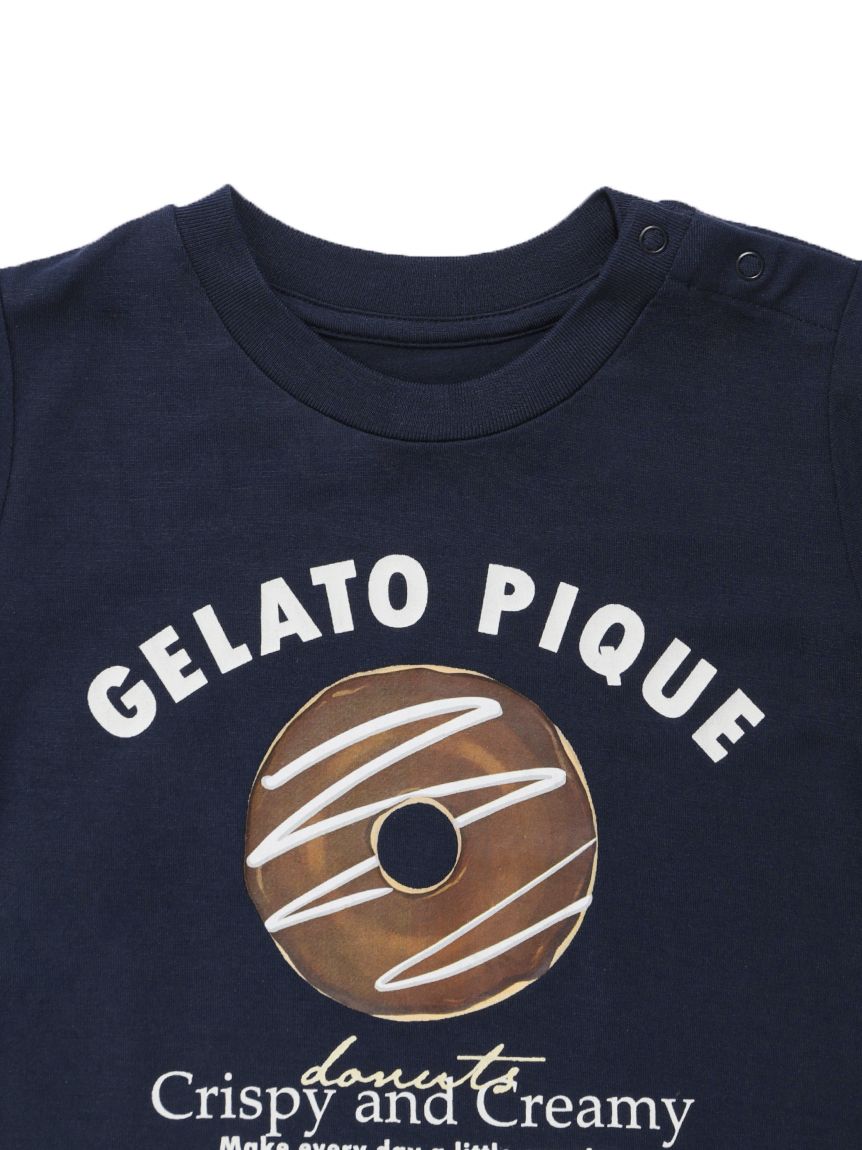 【新品】GELATO PIQUE ドーナツベア Tシャツ 親子セット100cm gelato pique - ジェラートピケ 【BABY】【KIDS】ドーナツベア柄T