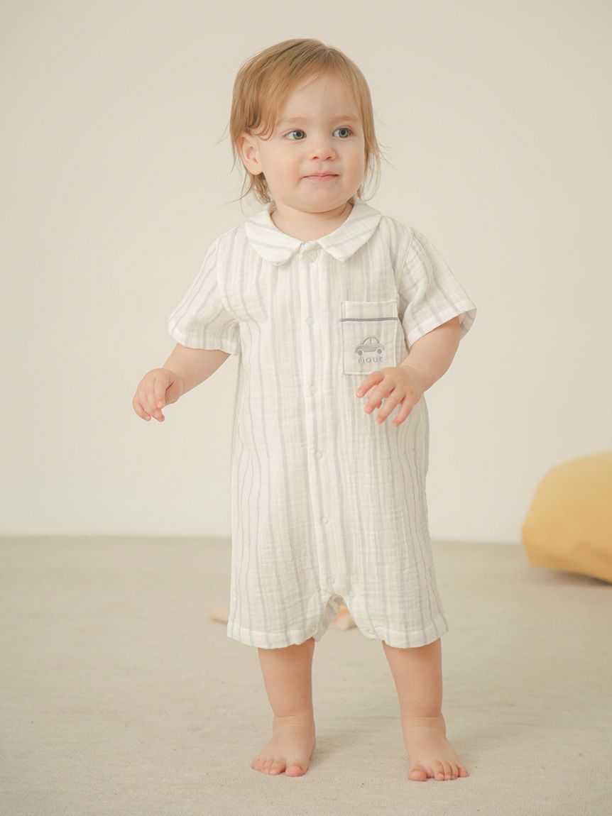 tohdesignworks ロンパース BABY】スリーピングドッグロンパース(ロンパース)｜ルームウェア