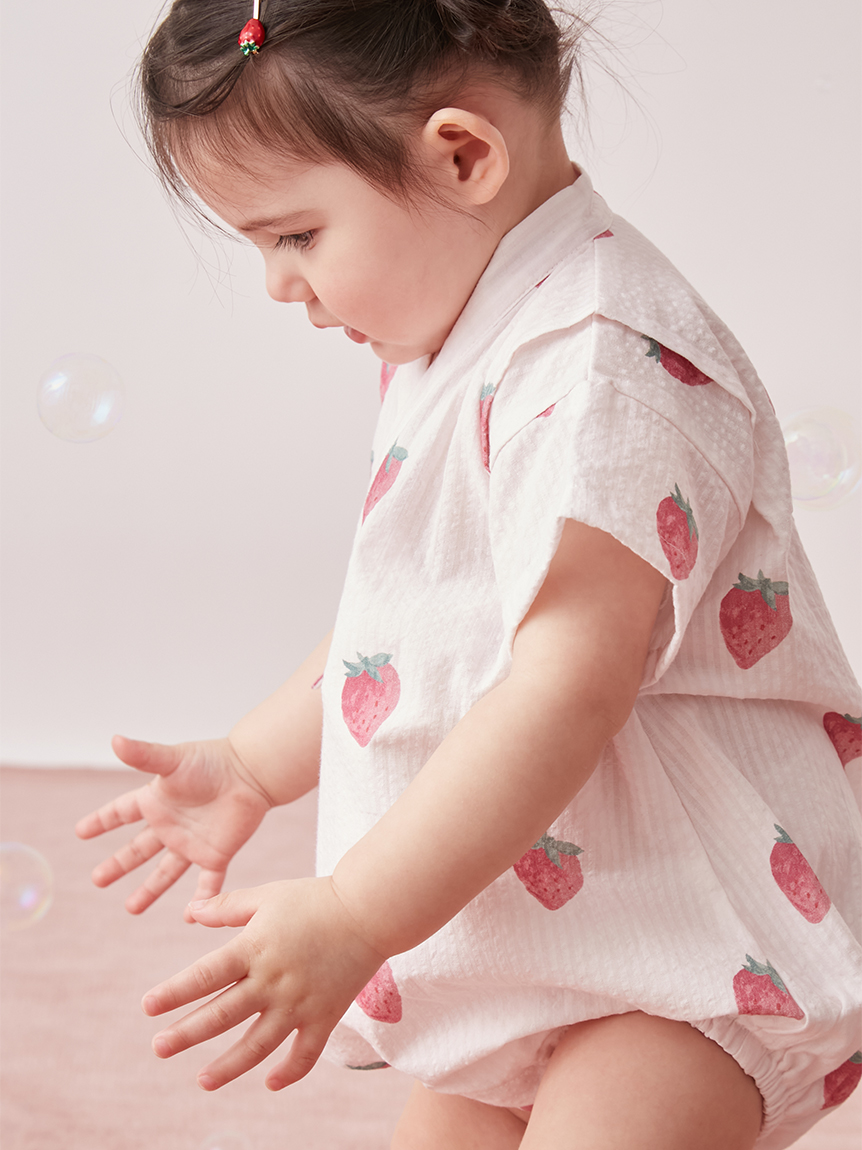 激カワ‼️バーニー ピンクロンパース 24M ヴィンテージ 早い者勝ち。 Sweet Baby Collection Feature｜Ron Herman
