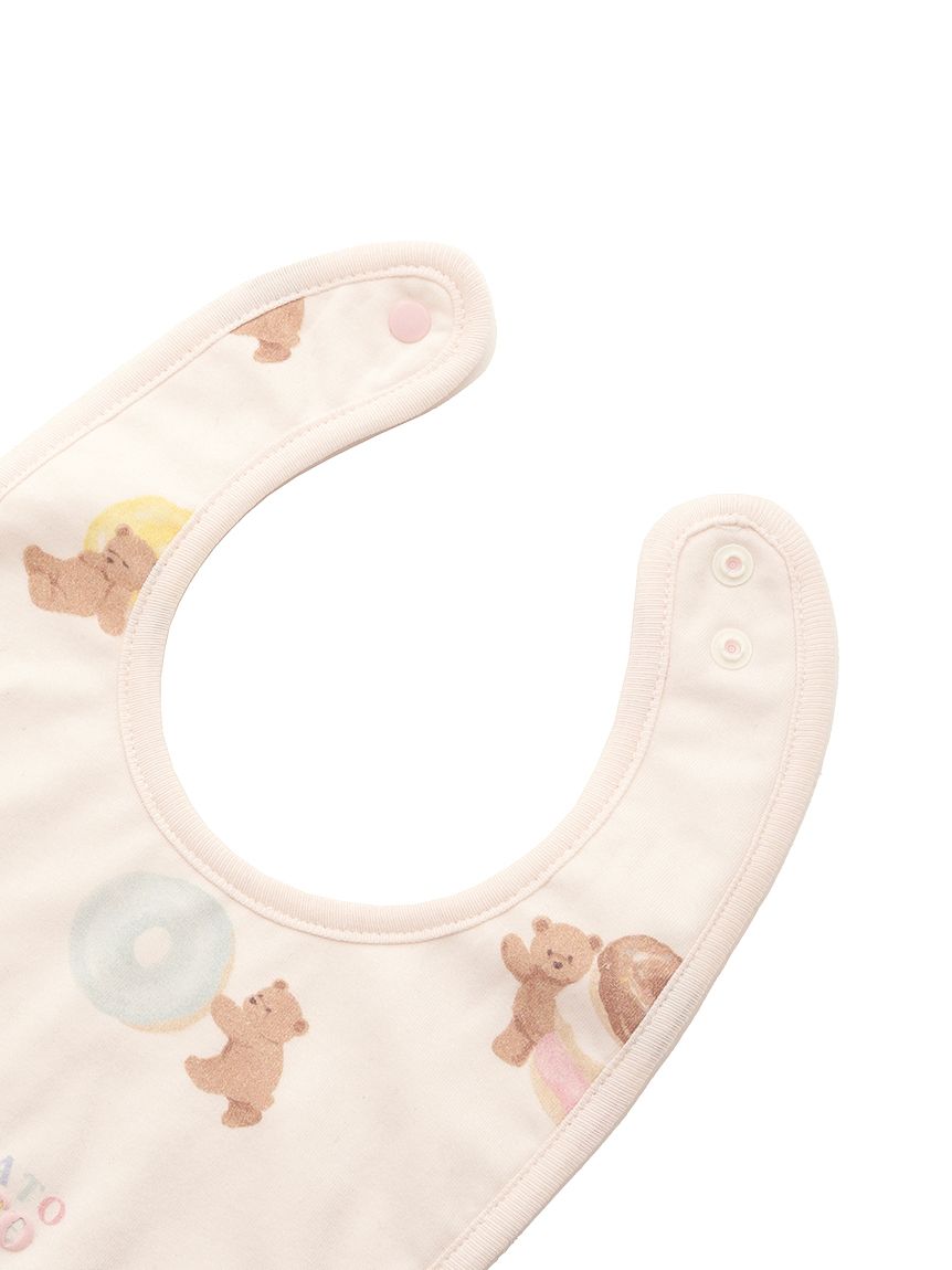 春夏新作モデル BABY】ドーナツベア柄スタイ(スタイ)｜ルームウェア・パジャマ ベビー食器