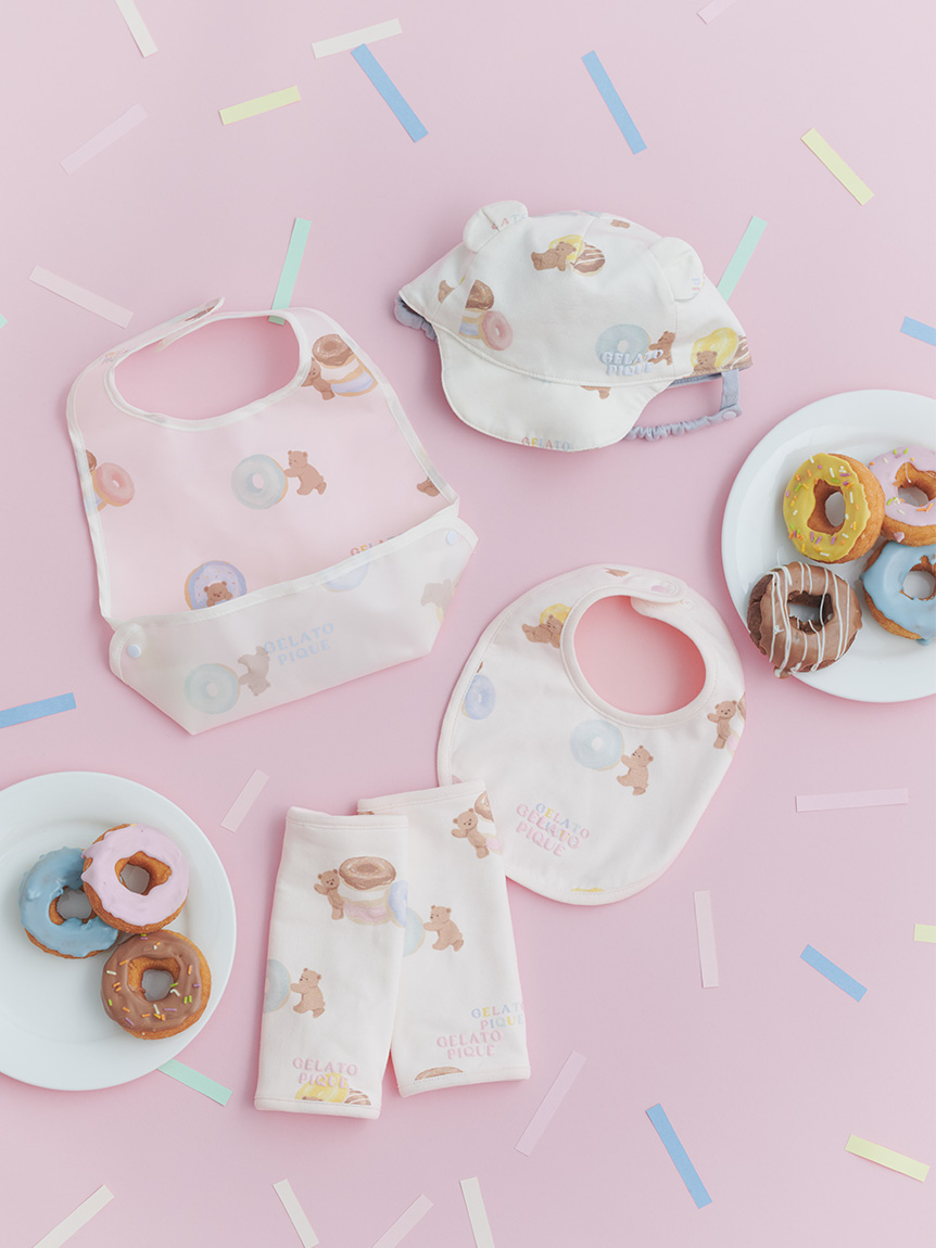 gelato pique - 新品♡ジェラートピケ♡ドーナツ柄♡スイーツモチーフジャガードマルチカバー♡ピンク gelato pique - 新品♡ジェラートピケ♡ドーナツ柄♡スイーツ