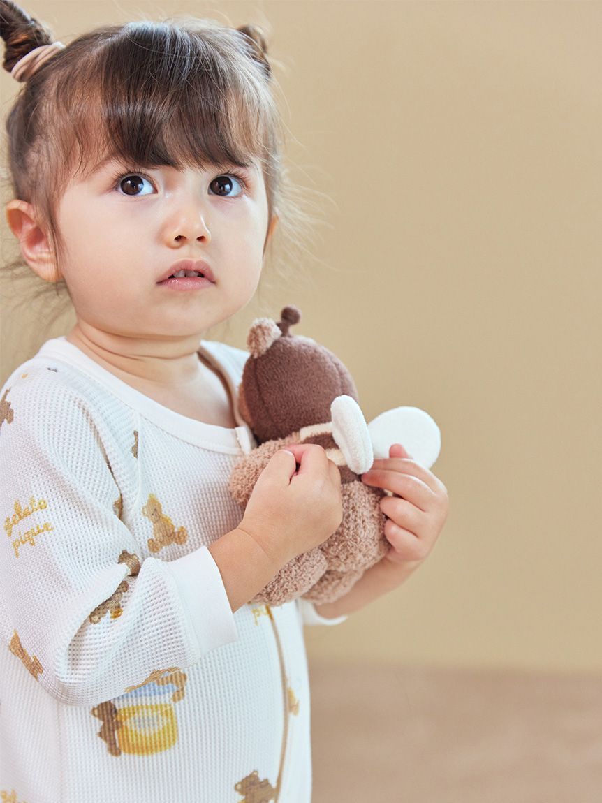 ジェラートピケ ベビモコジャガードベア柄セットアップ　オンライン限定 gelato pique（ジェラートピケ）の「【CAT&DOG】【販路限定商品