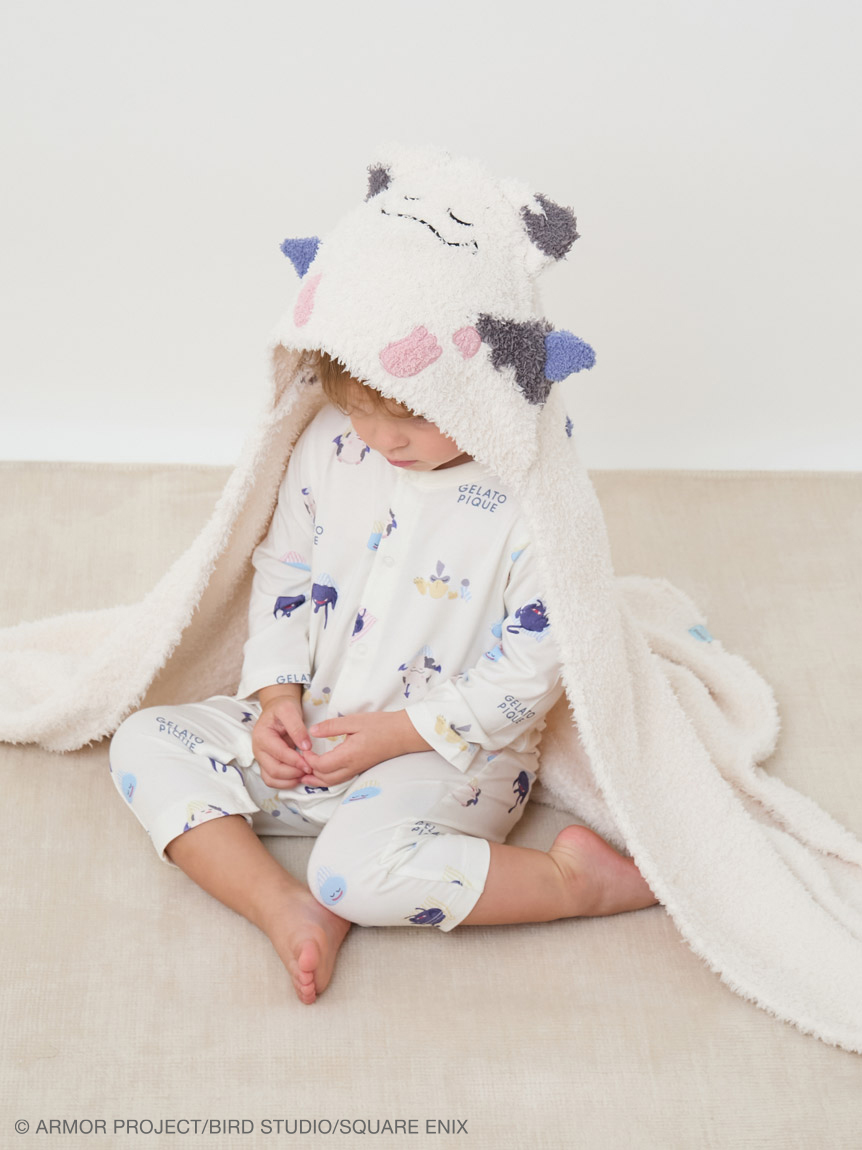 ジェラートピケ　ドラクエ　モーモン　ルームウェアセット　S−M ドラゴンクエスト】【ユニセックス】ジェラートモーモンパーカ