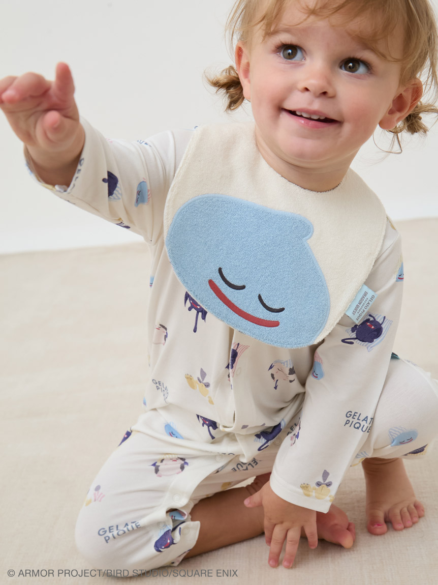 【ドラゴンクエスト】アソートモンスター総柄ロンパース　80サイズ　2種セット ドラゴンクエスト】アソートモンスター総柄ロンパース 80サイズ