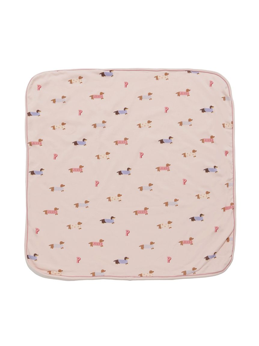 BABY】ダックスフンド柄ブランケット(ブランケット)｜ルームウェア