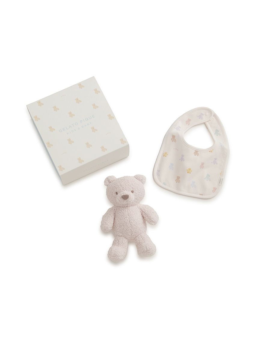 【新品タグ付き】GELATO PIQUE ネコ耳 2点セットアップ 限定品 レア ツインズキャット ジャガード ブランケット ネイビー