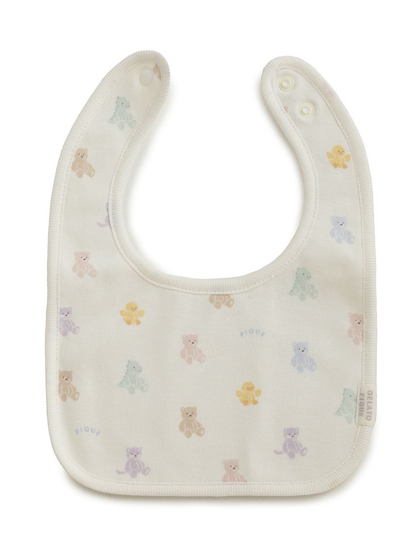 ❤️ららぷ専用商品❤️ ラッピング済み】【BABY】ベアポンチョ&スタイ2点セット ギフト