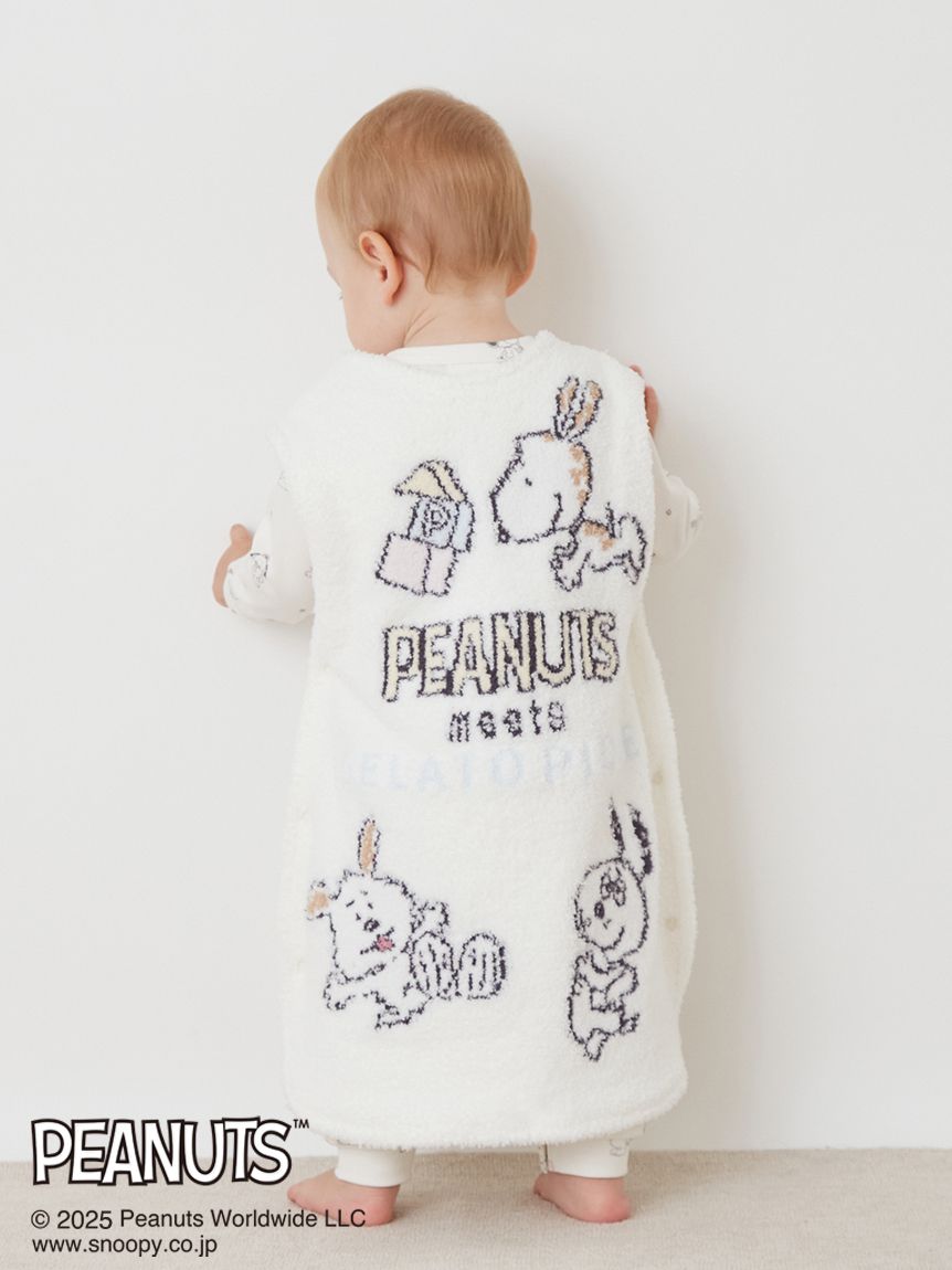 販路限定カラーあり】【PEANUTS PUPPIES】【BABY】ベビモコスリーパー