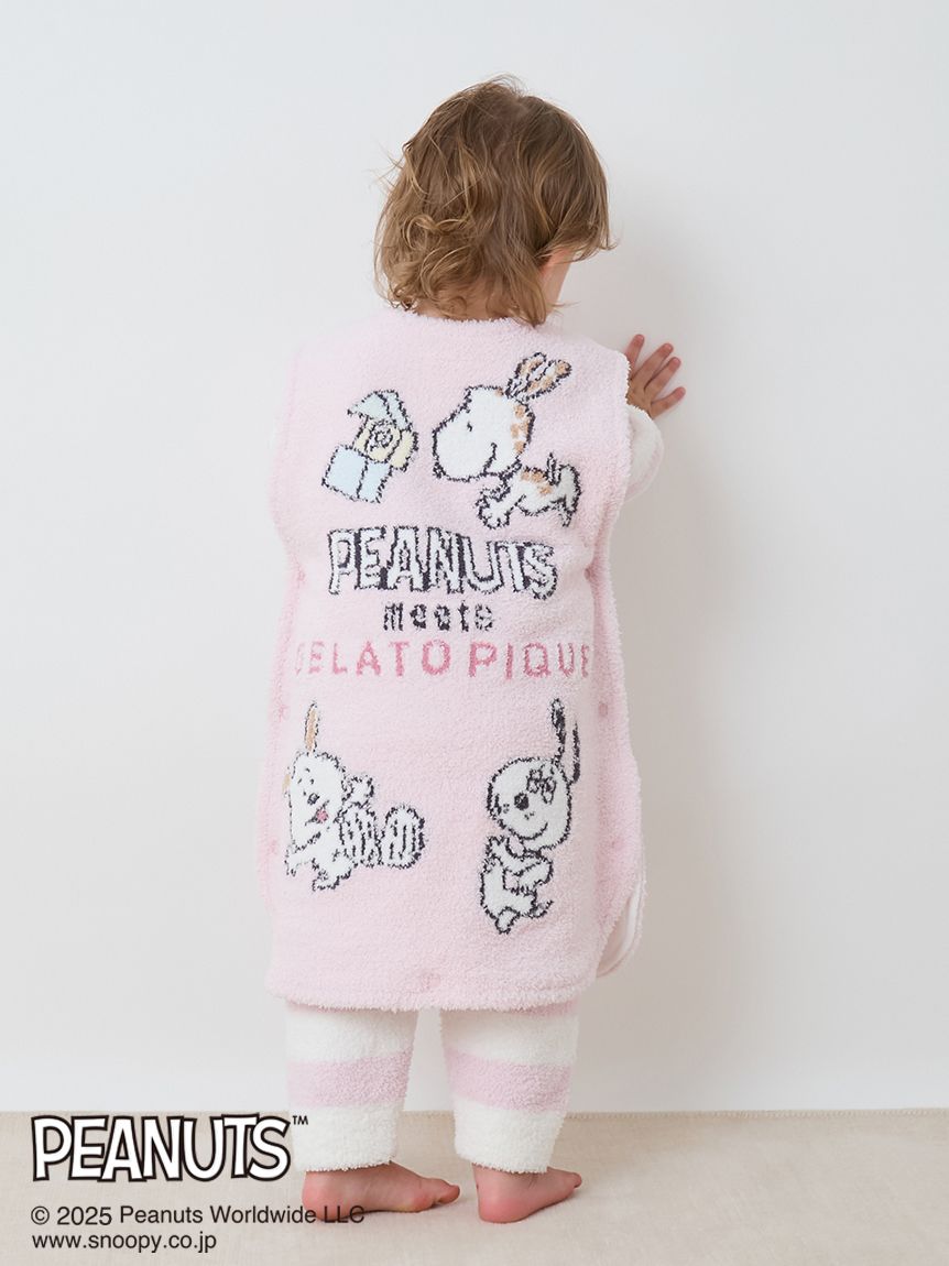 販路限定カラーあり】【PEANUTS PUPPIES】【BABY】ベビモコスリーパー