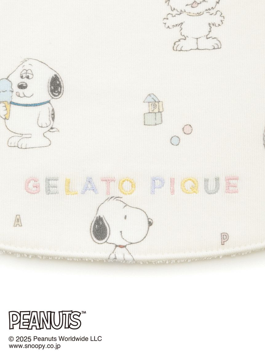 PEANUTS PUPPIES】【BABY】総柄スタイ(スタイ)｜ルームウェア