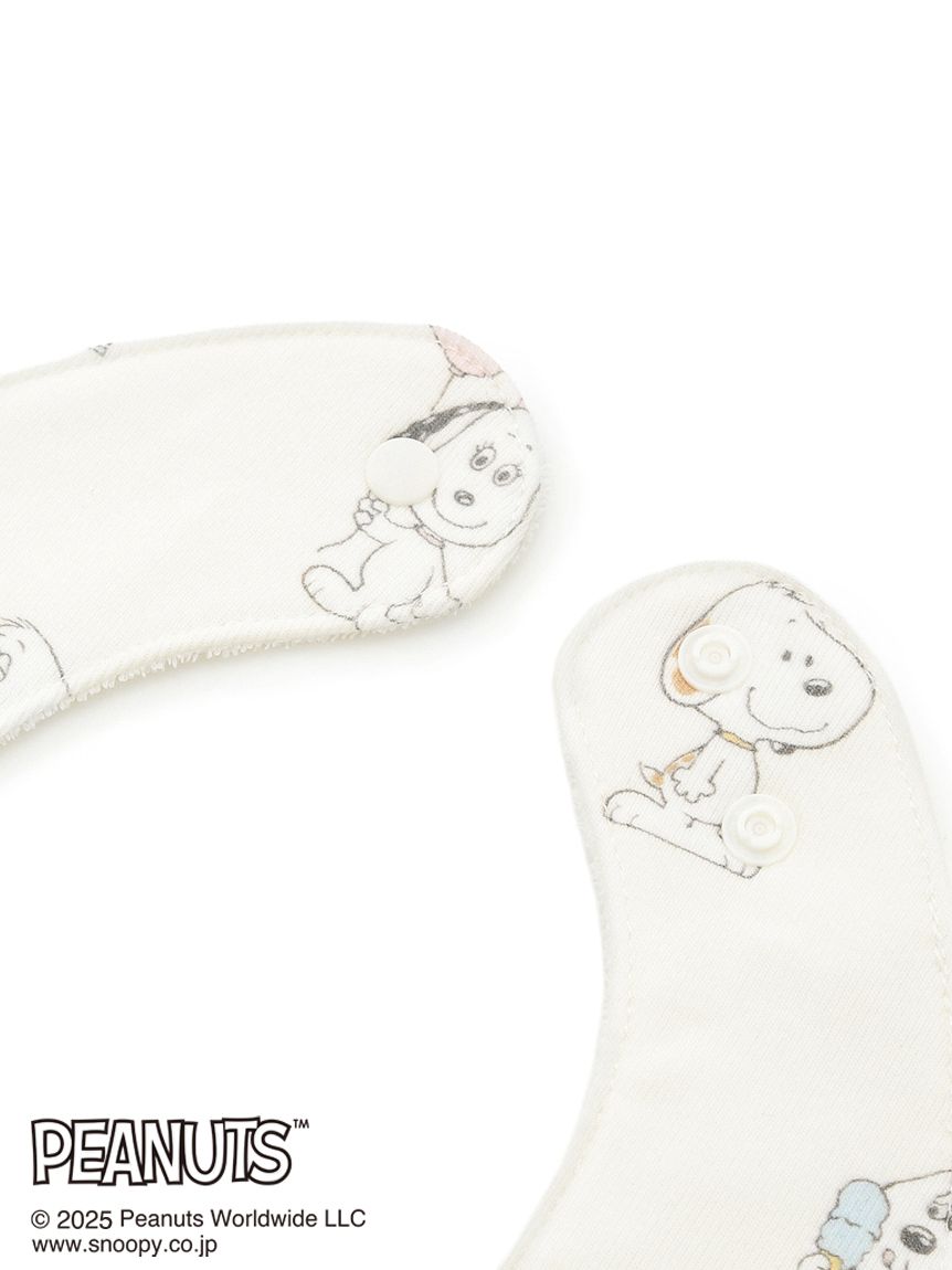 PEANUTS PUPPIES】【BABY】総柄スタイ(スタイ)｜ルームウェア